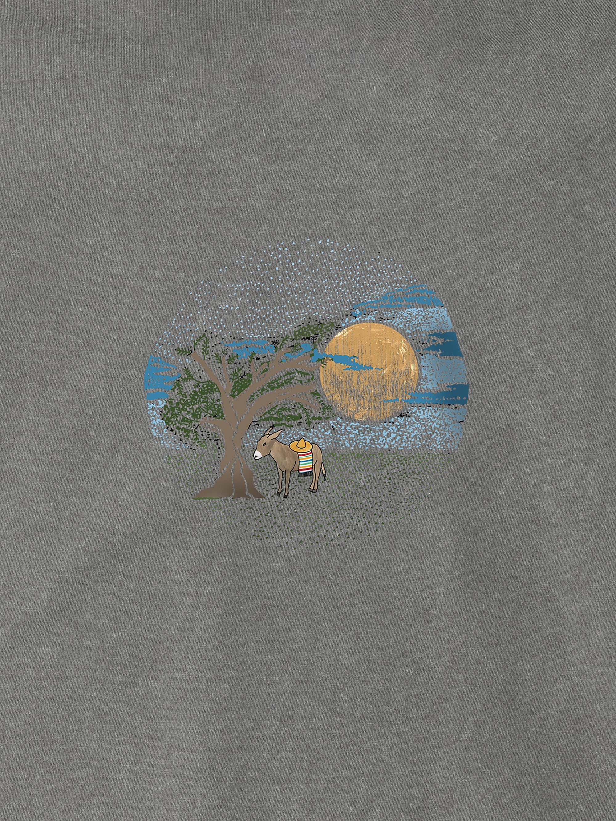 Moonlit Olive Grove - Stonewashed T-Shirts