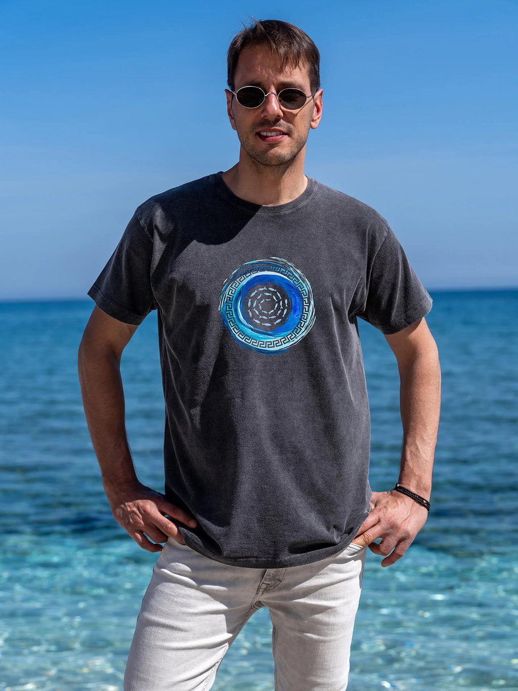 Aegean Spiral - Stonewashed T-Shirts