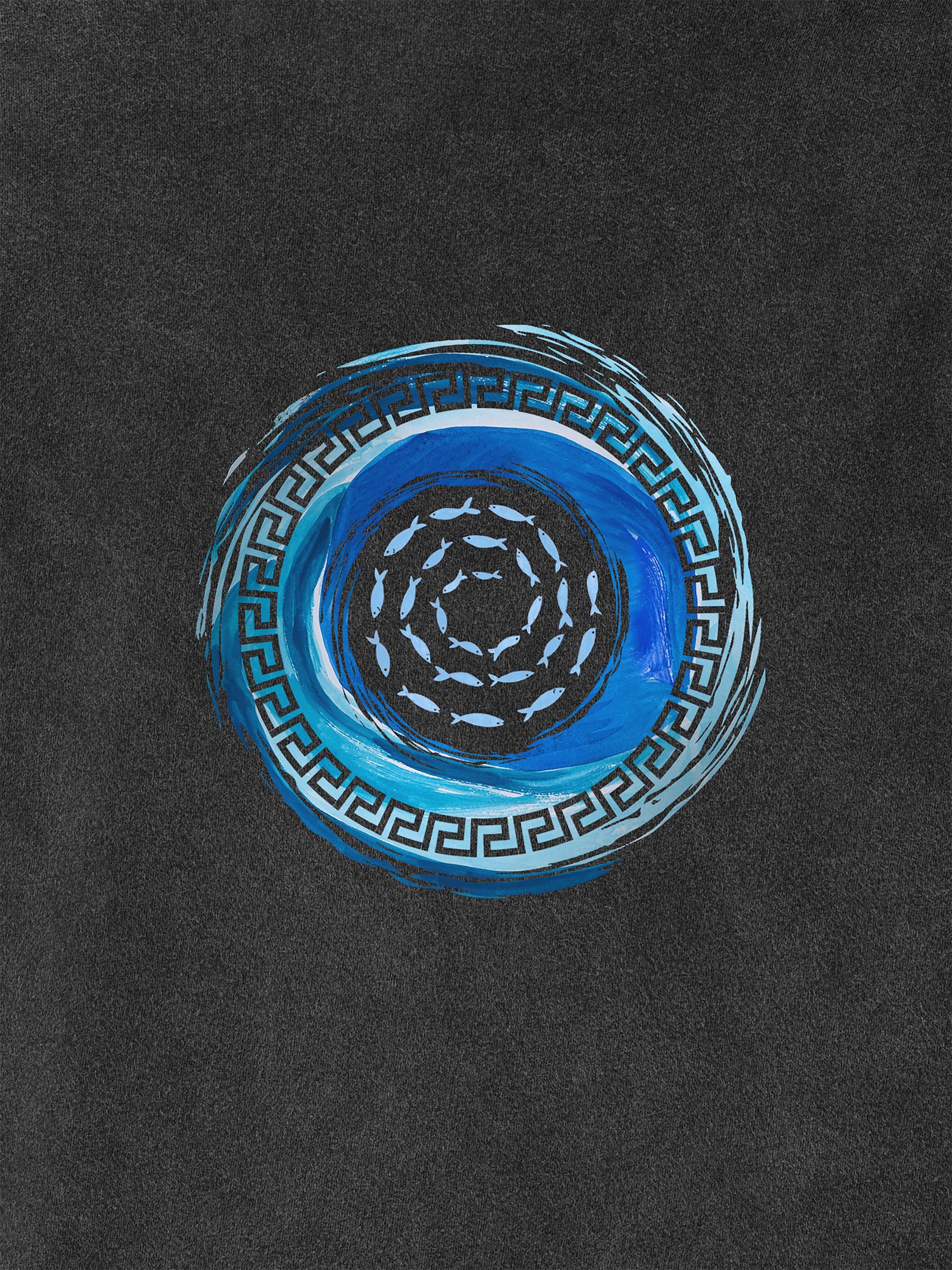 Aegean Spiral - Stonewashed T-Shirts