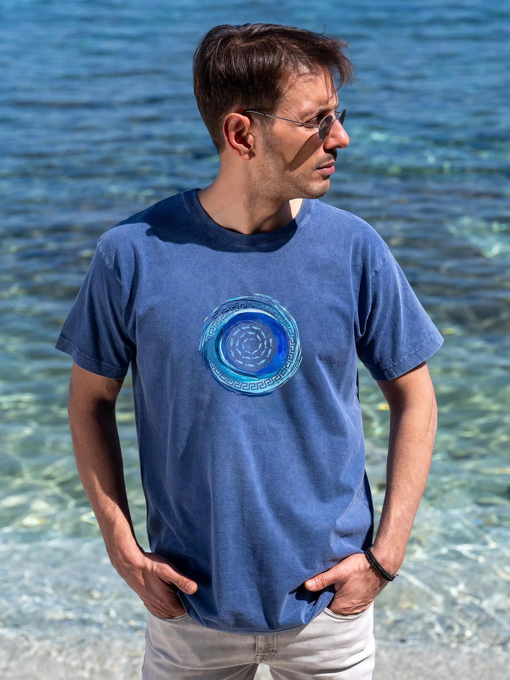 Aegean Spiral - Stonewashed T-Shirts