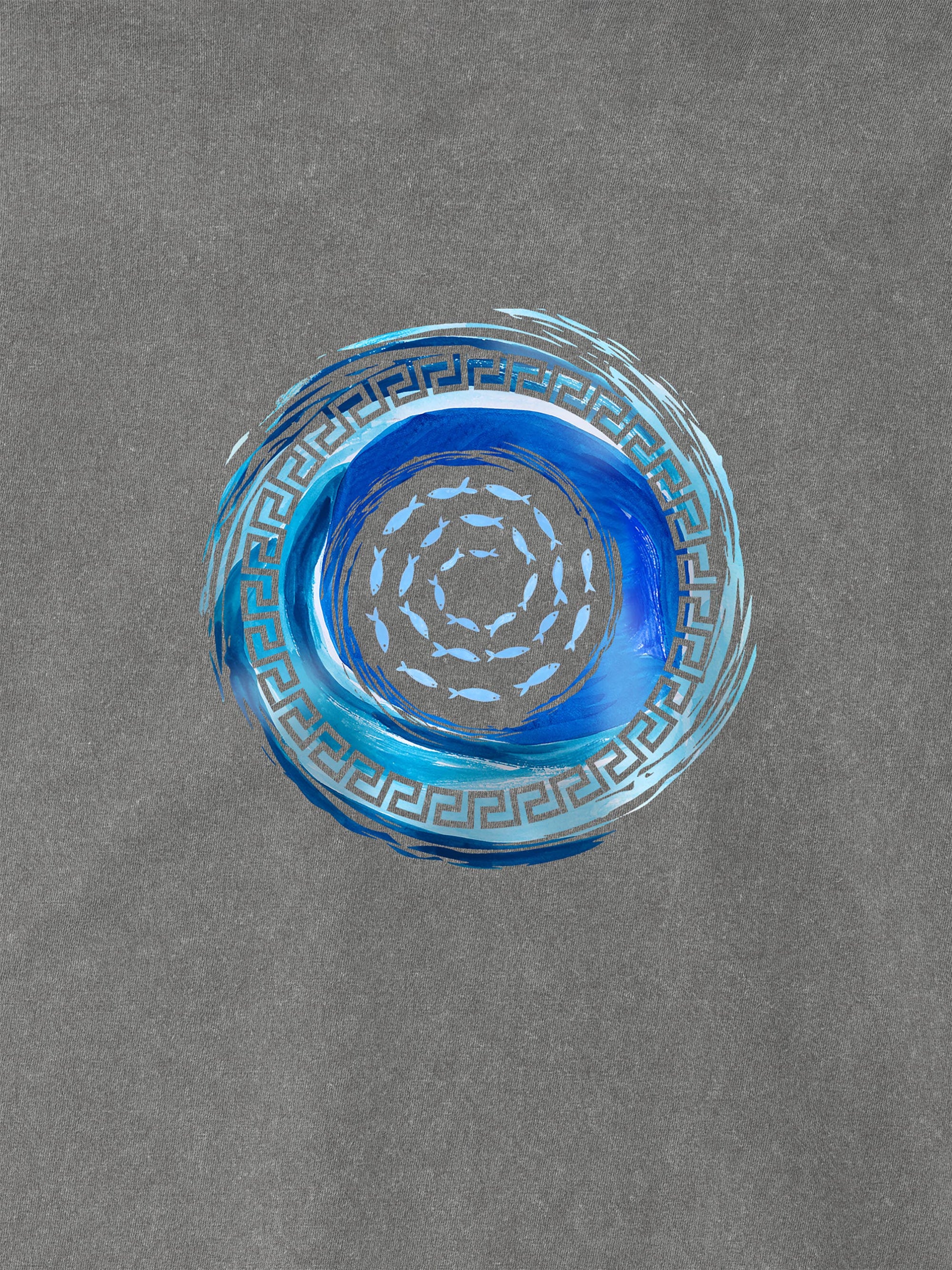 Aegean Spiral - Stonewashed T-Shirts