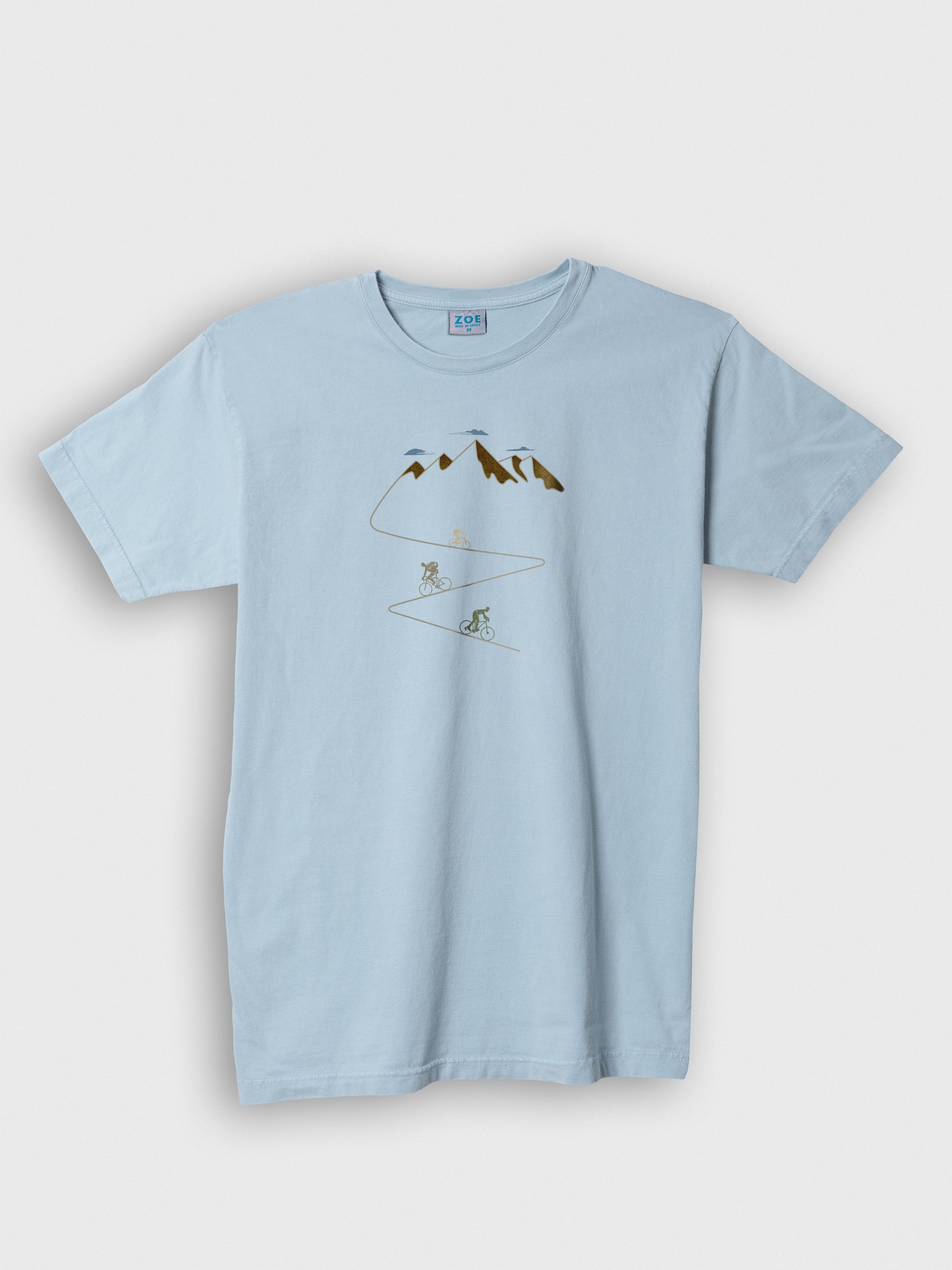 Mountain bike ride - Stonewashed T-Shirts