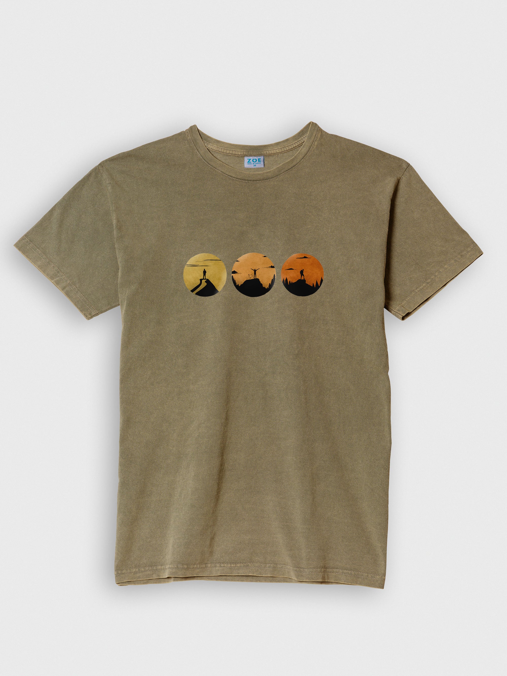 Sunset Silhouettes - Stonewashed T-Shirts