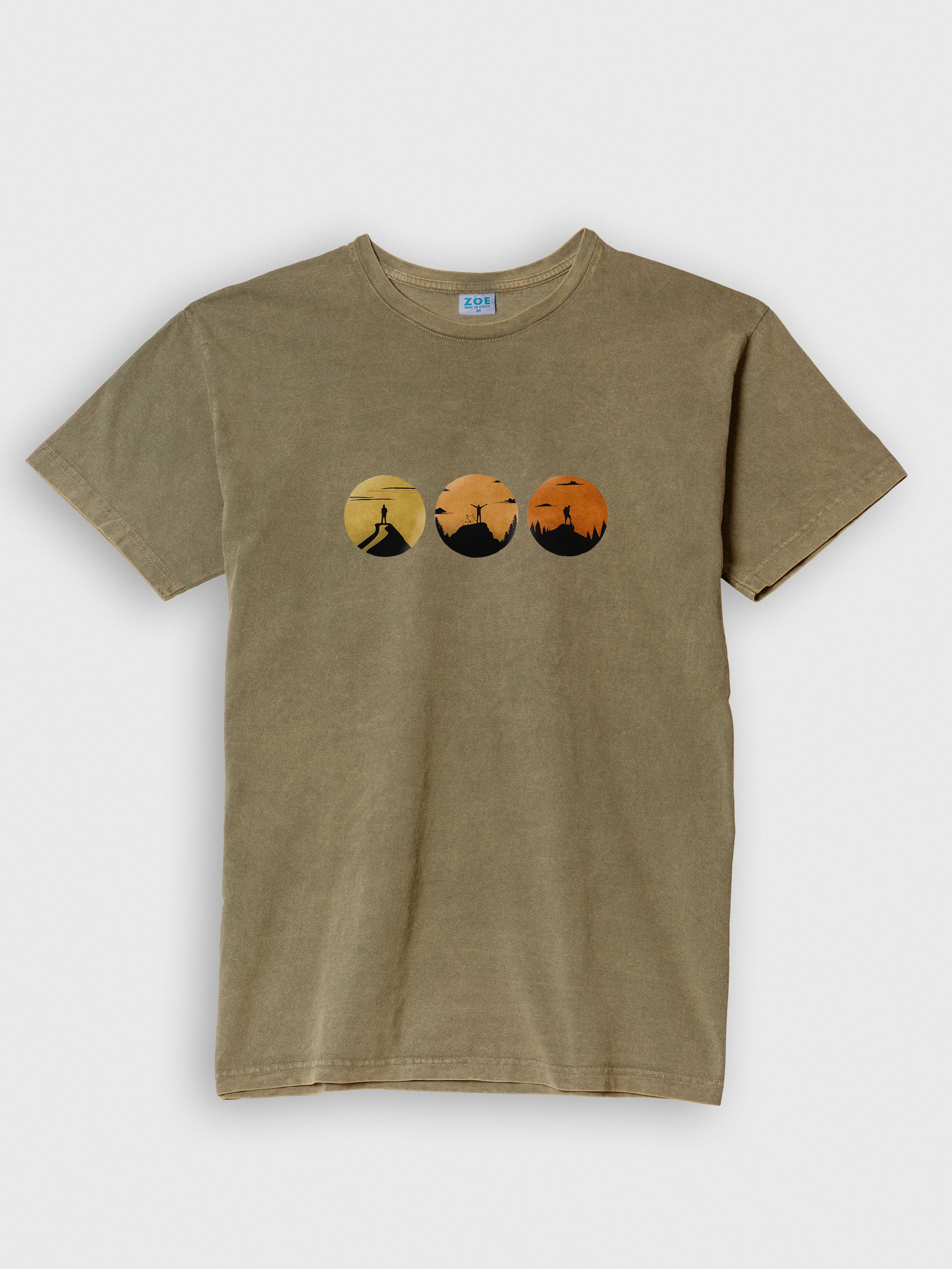 Sunset Silhouettes - Stonewashed T-Shirts