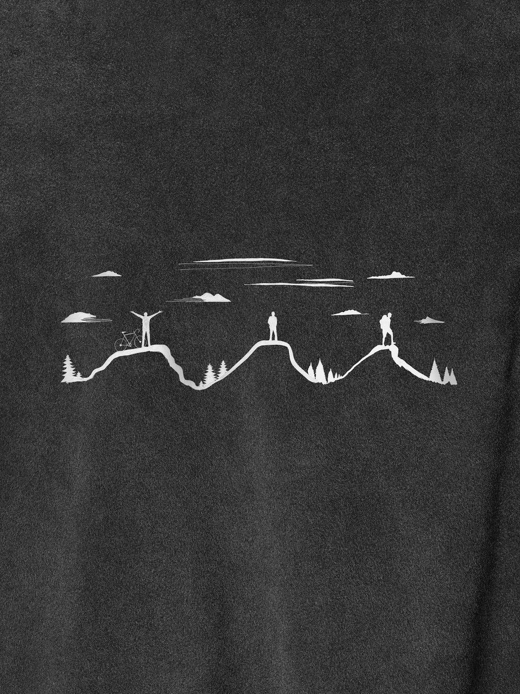 Reaching the summit - Stonewashed T-Shirts
