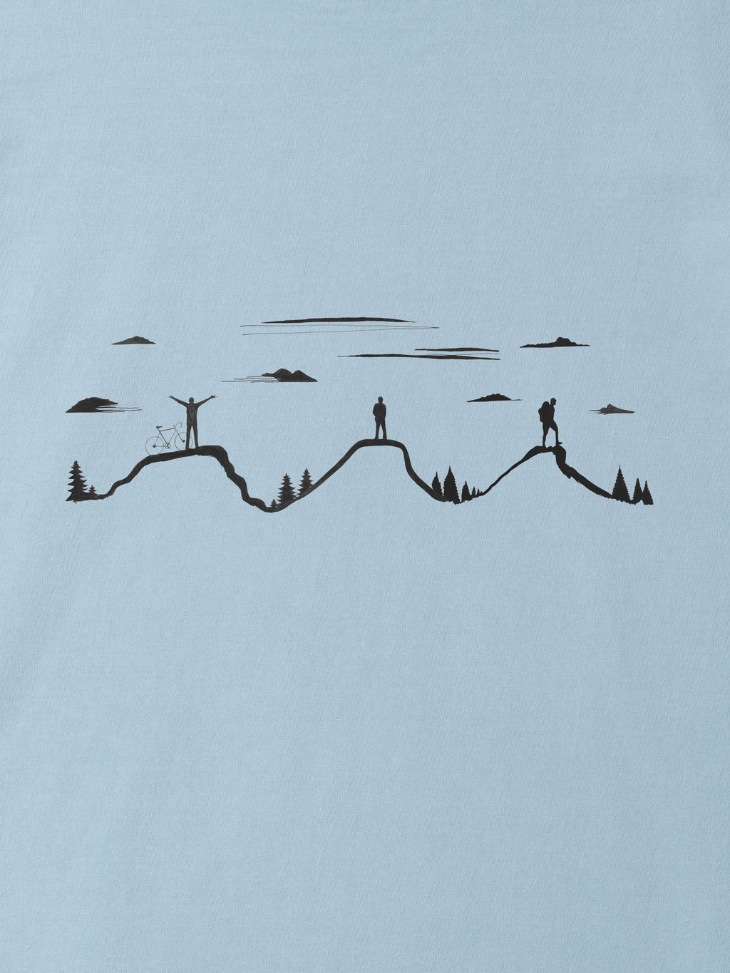 Reaching the summit - Stonewashed T-Shirts