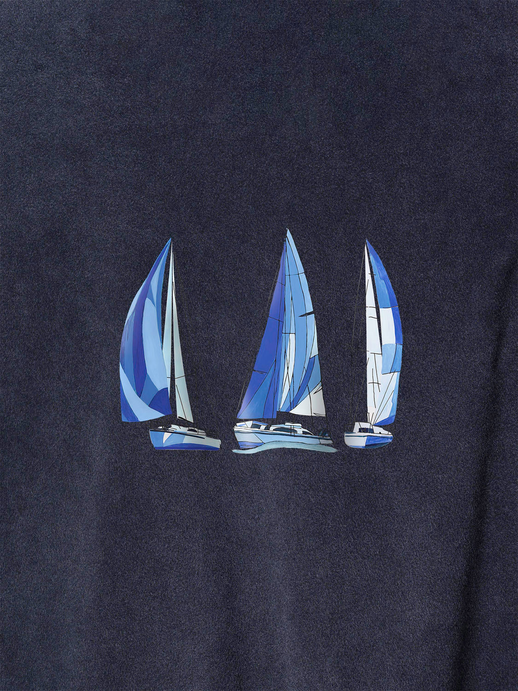 Greek sailing boats - Stonewashed T-Shirts
