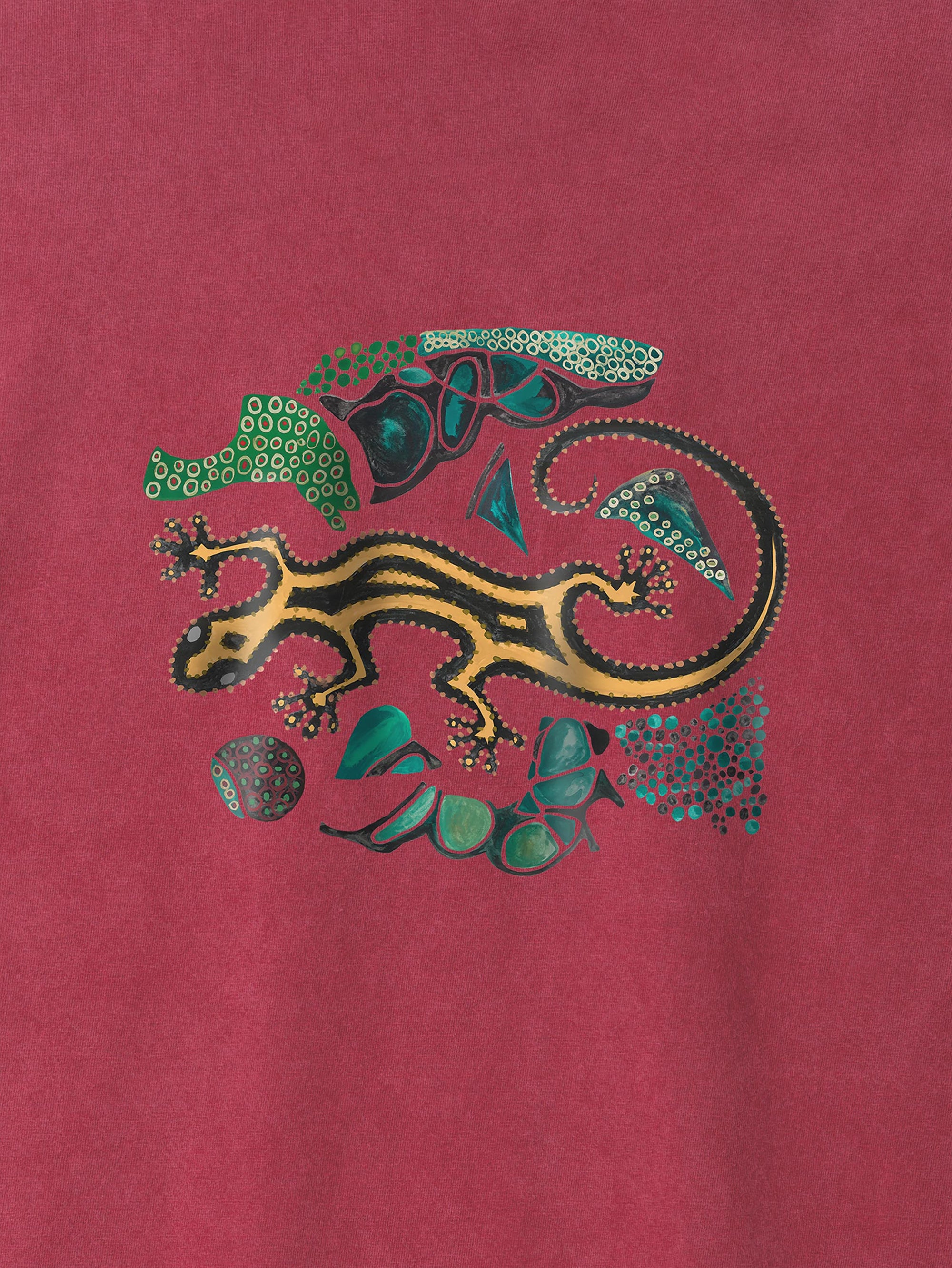 Mosaic Gecko - Stonewashed T-Shirts