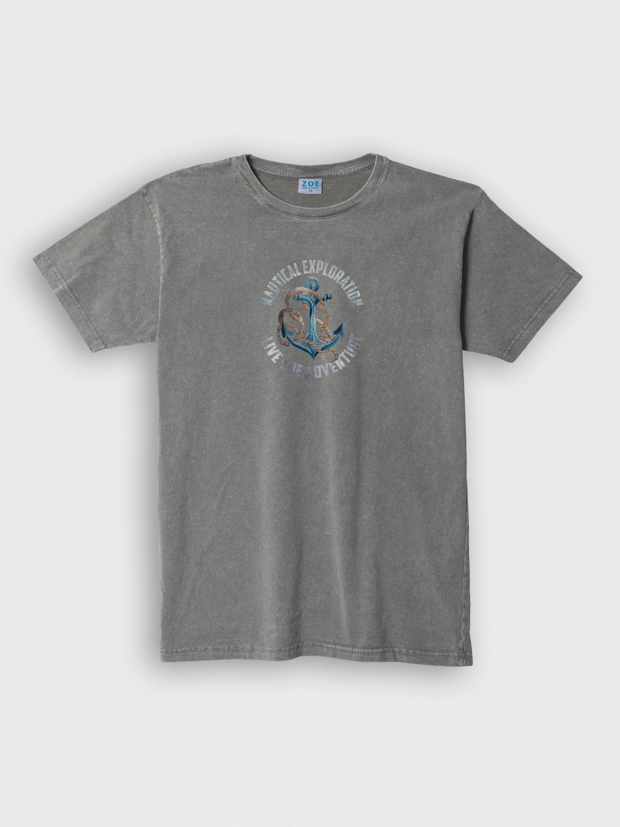 Nautical Exploration Anchor - Stonewashed T-Shirts