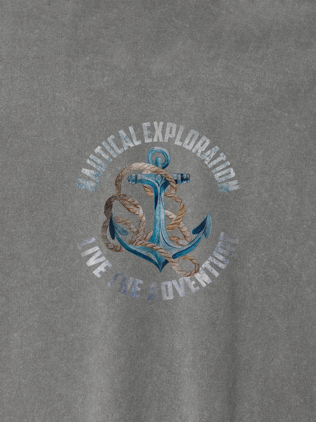 Nautical Exploration Anchor - Stonewashed T-Shirts