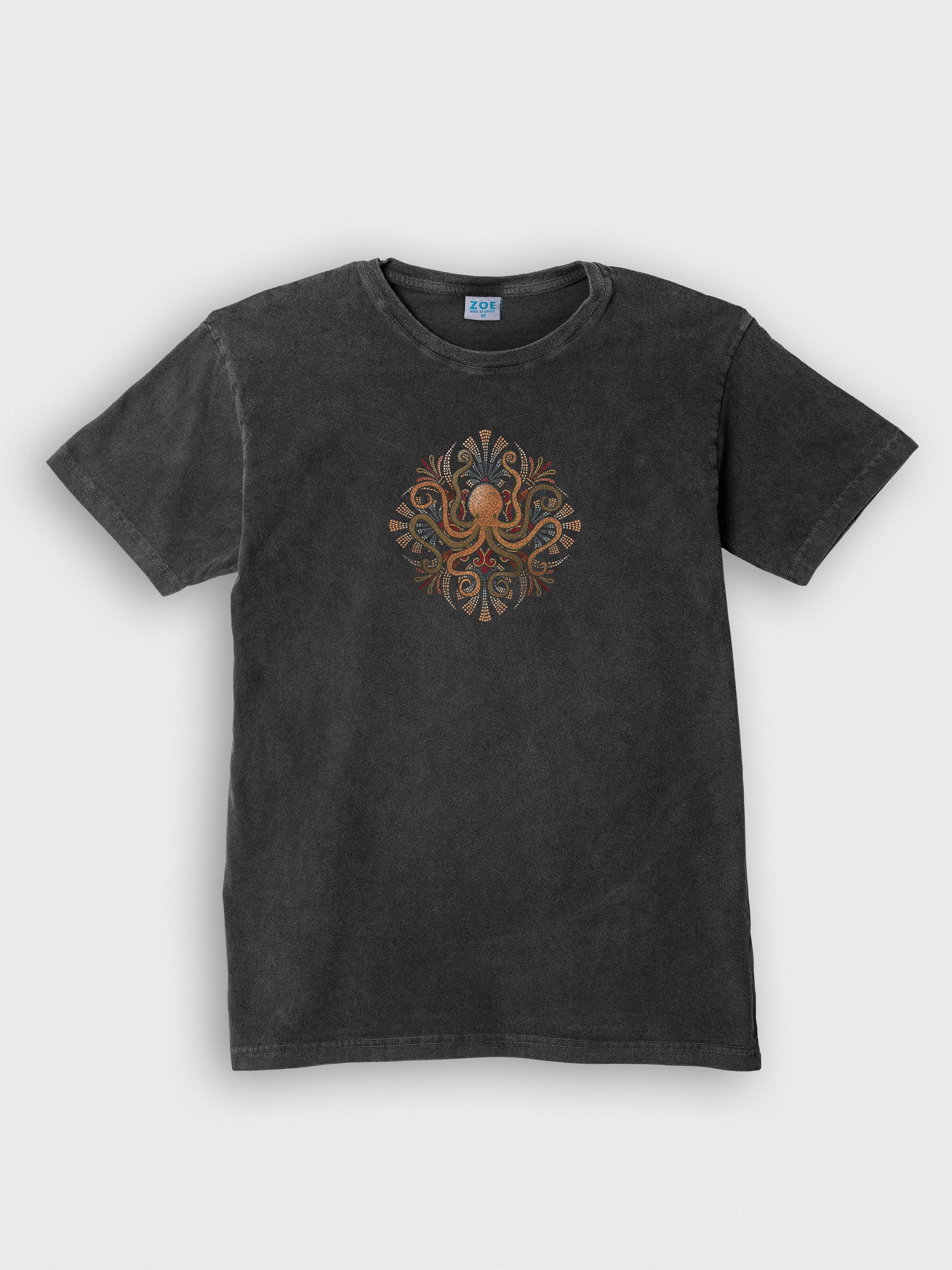 Minoan Octopus - Stonewashed T-Shirts
