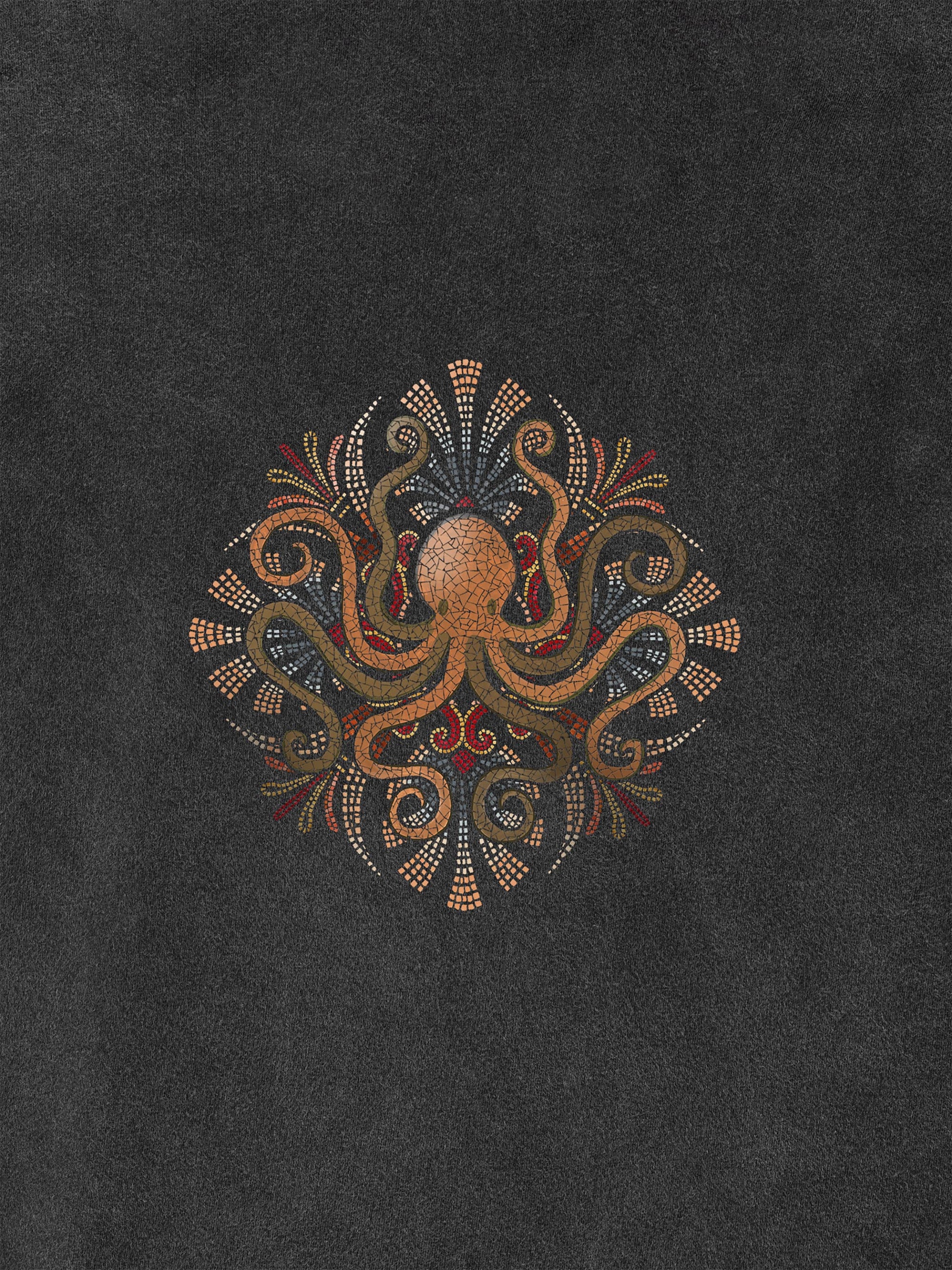 Minoan Octopus - Stonewashed T-Shirts