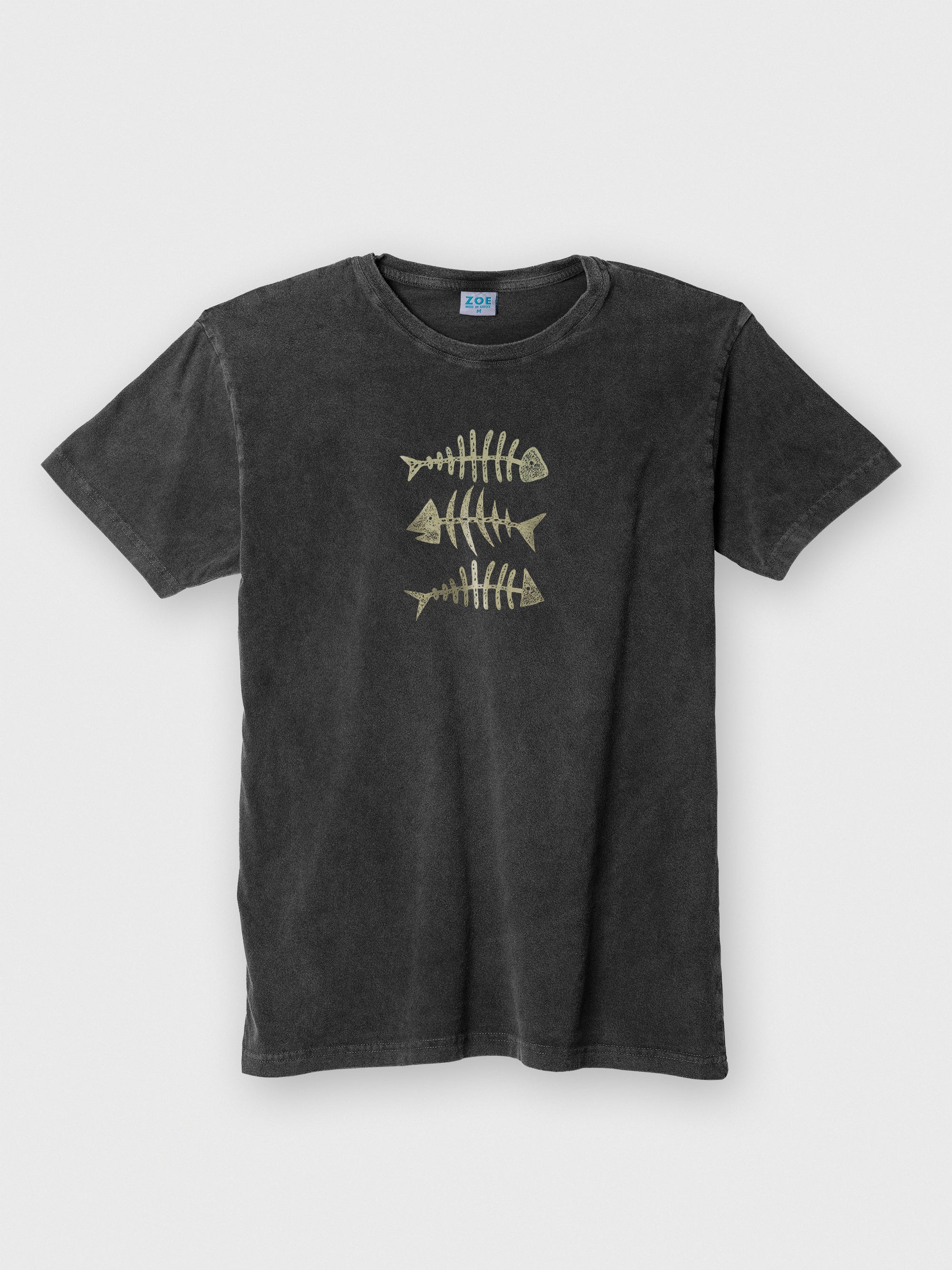 Fish Bones Trio - Stonewashed T-Shirts