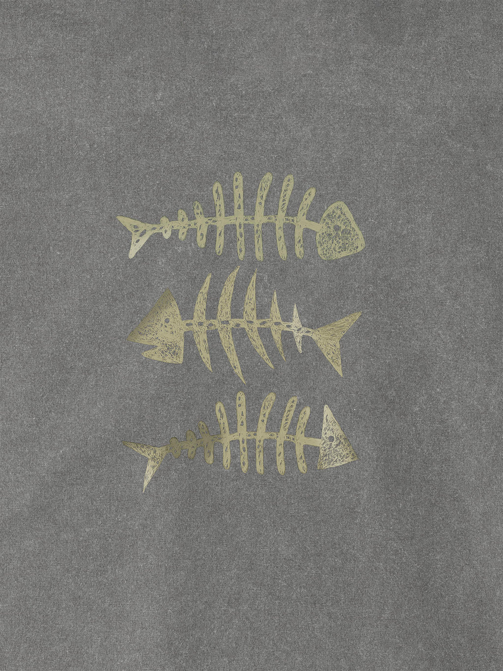 Fish Bones Trio - Stonewashed T-Shirts
