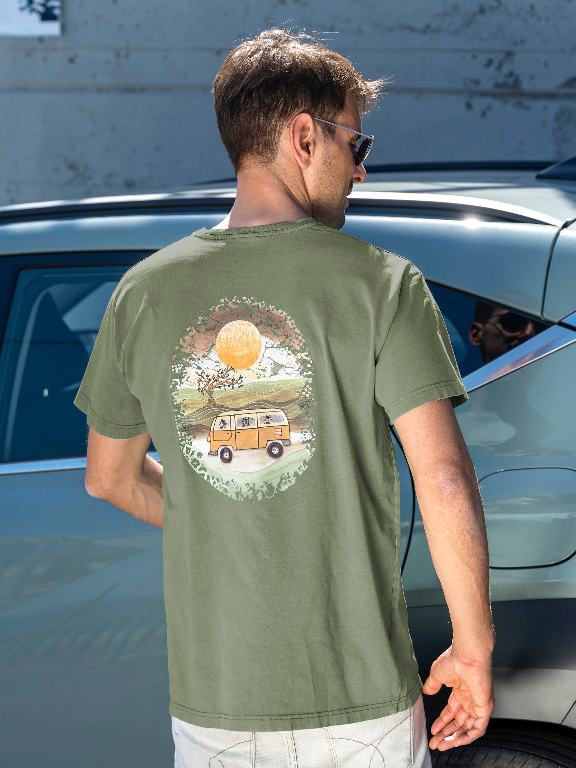 Camper Van - Stonewashed T-Shirts