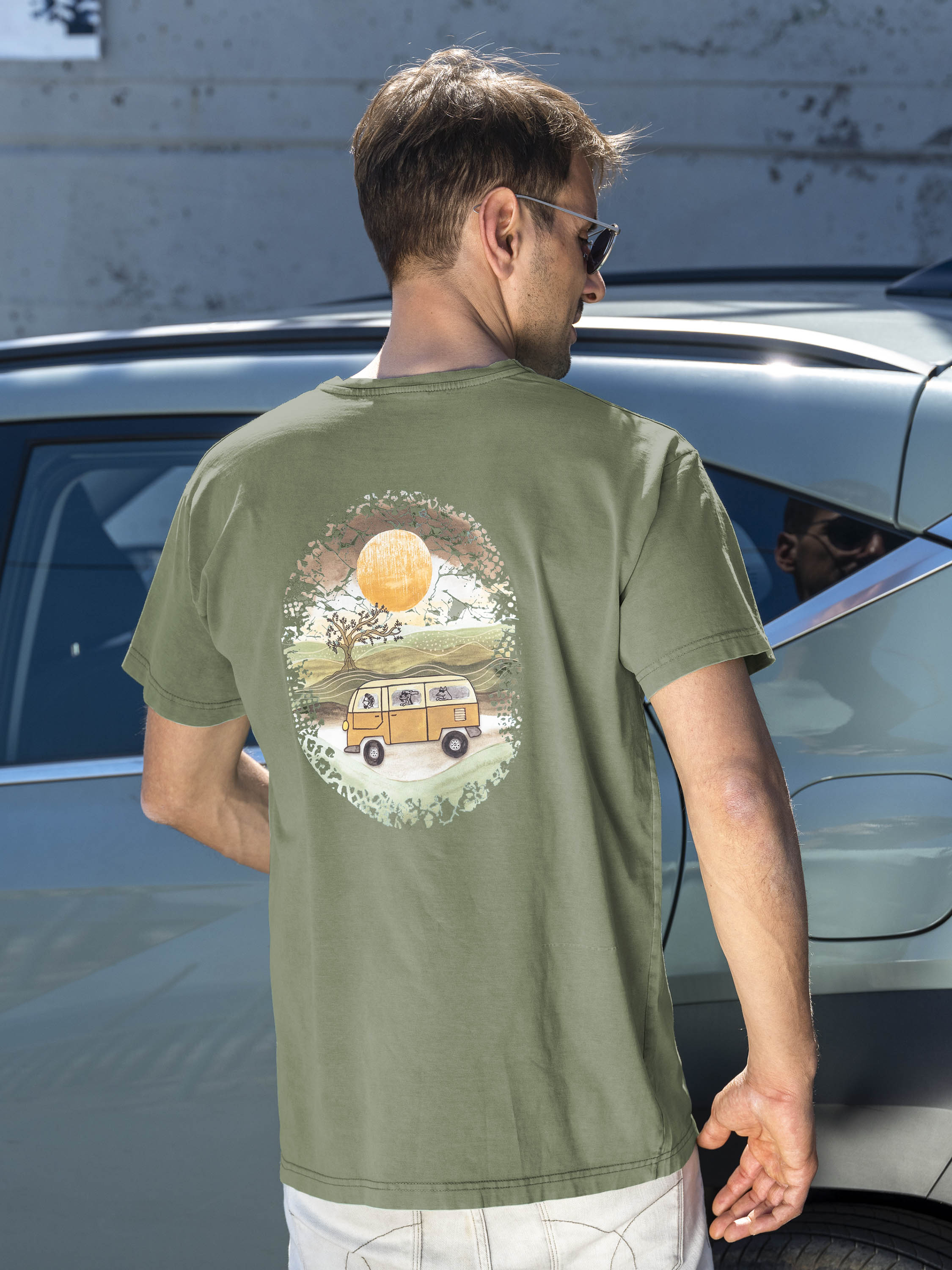Camper Van - Stonewashed T-Shirts