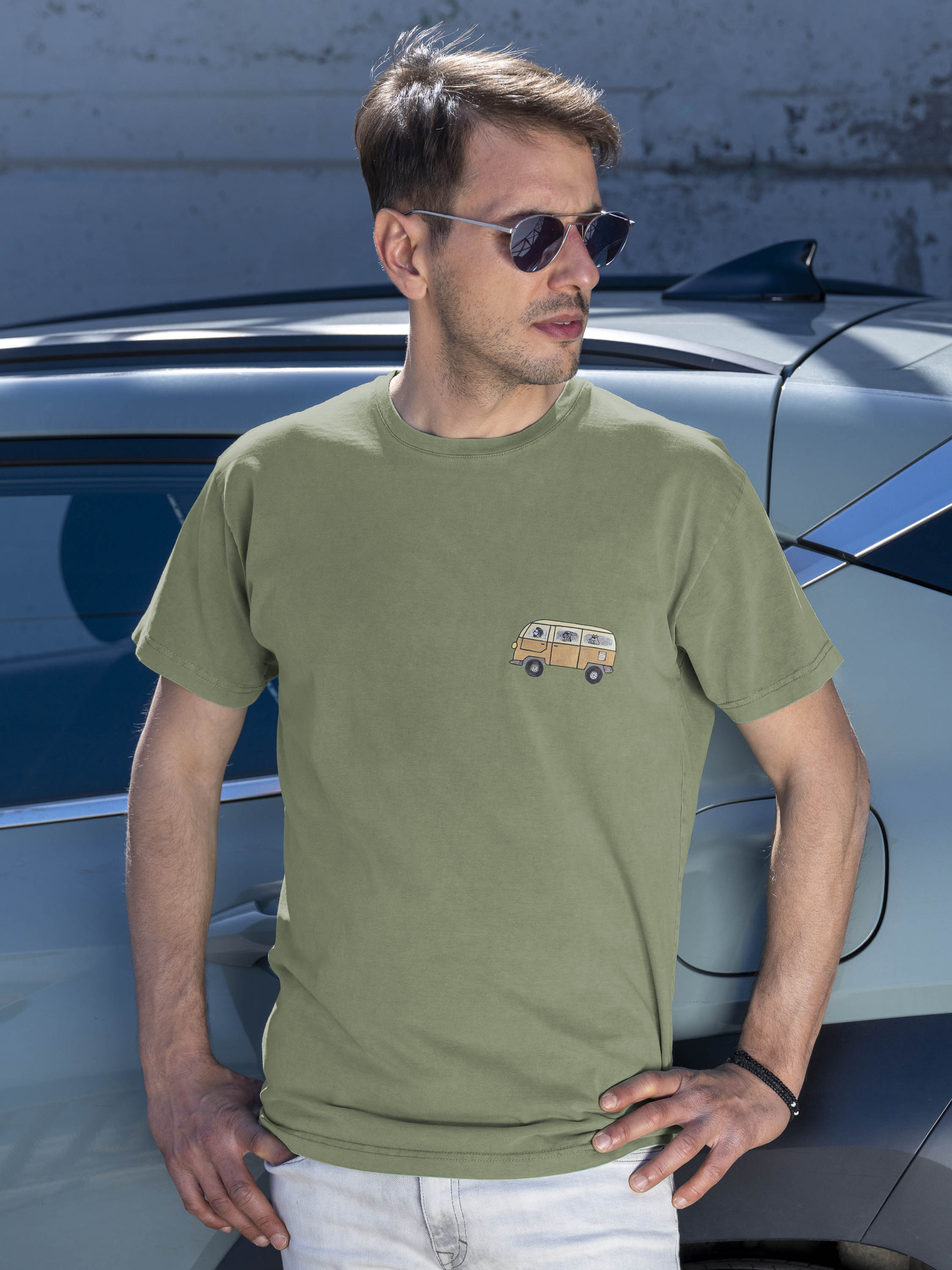Camper Van - Stonewashed T-Shirts