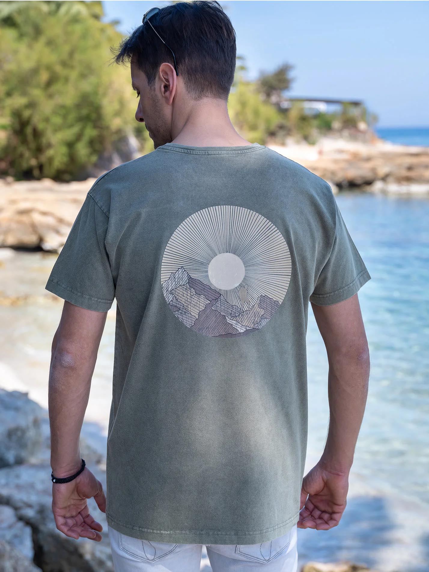 Summit Sun Panorama - Stonewashed T-Shirts