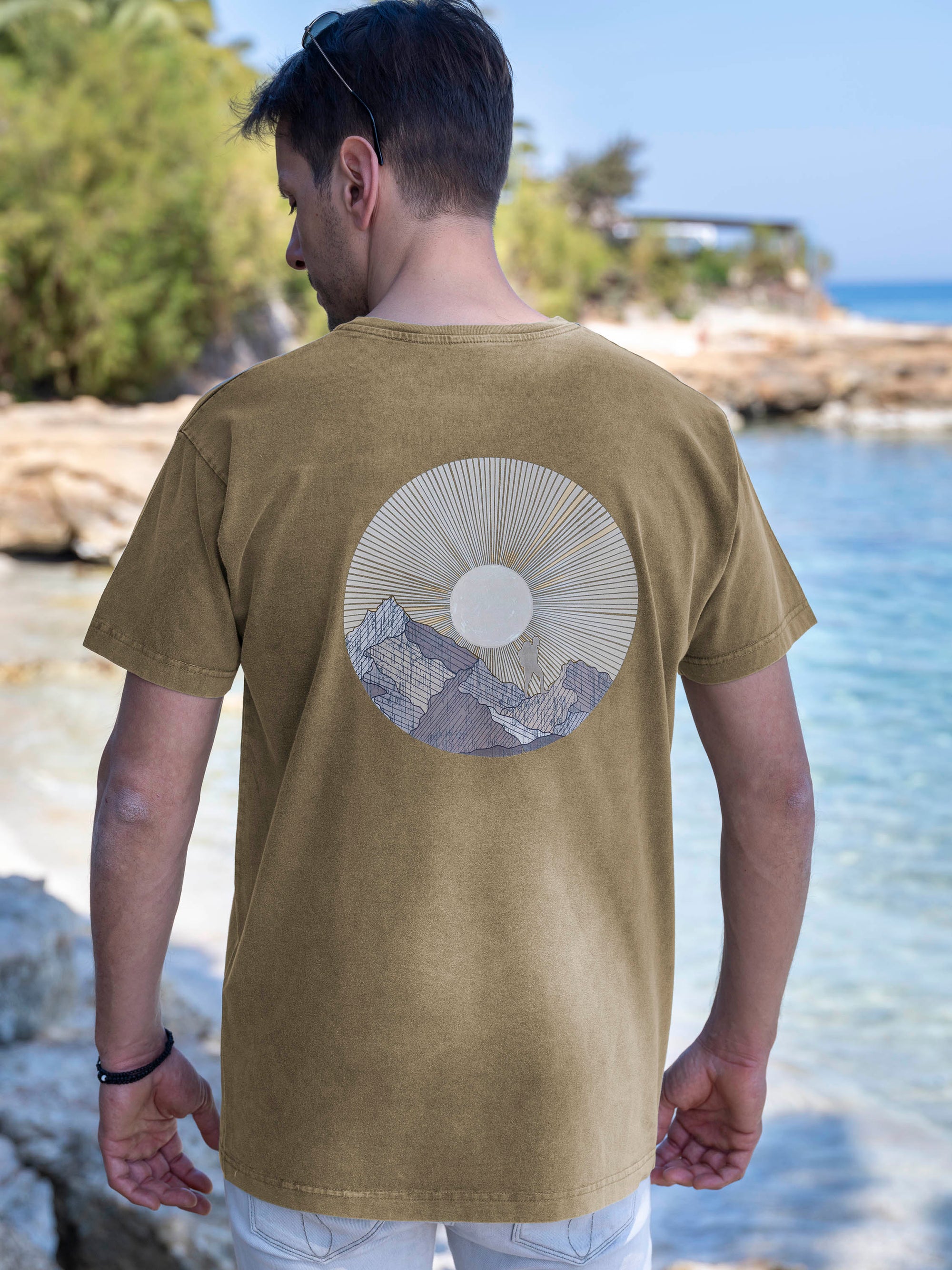 Summit Sun Panorama - Stonewashed T-Shirts