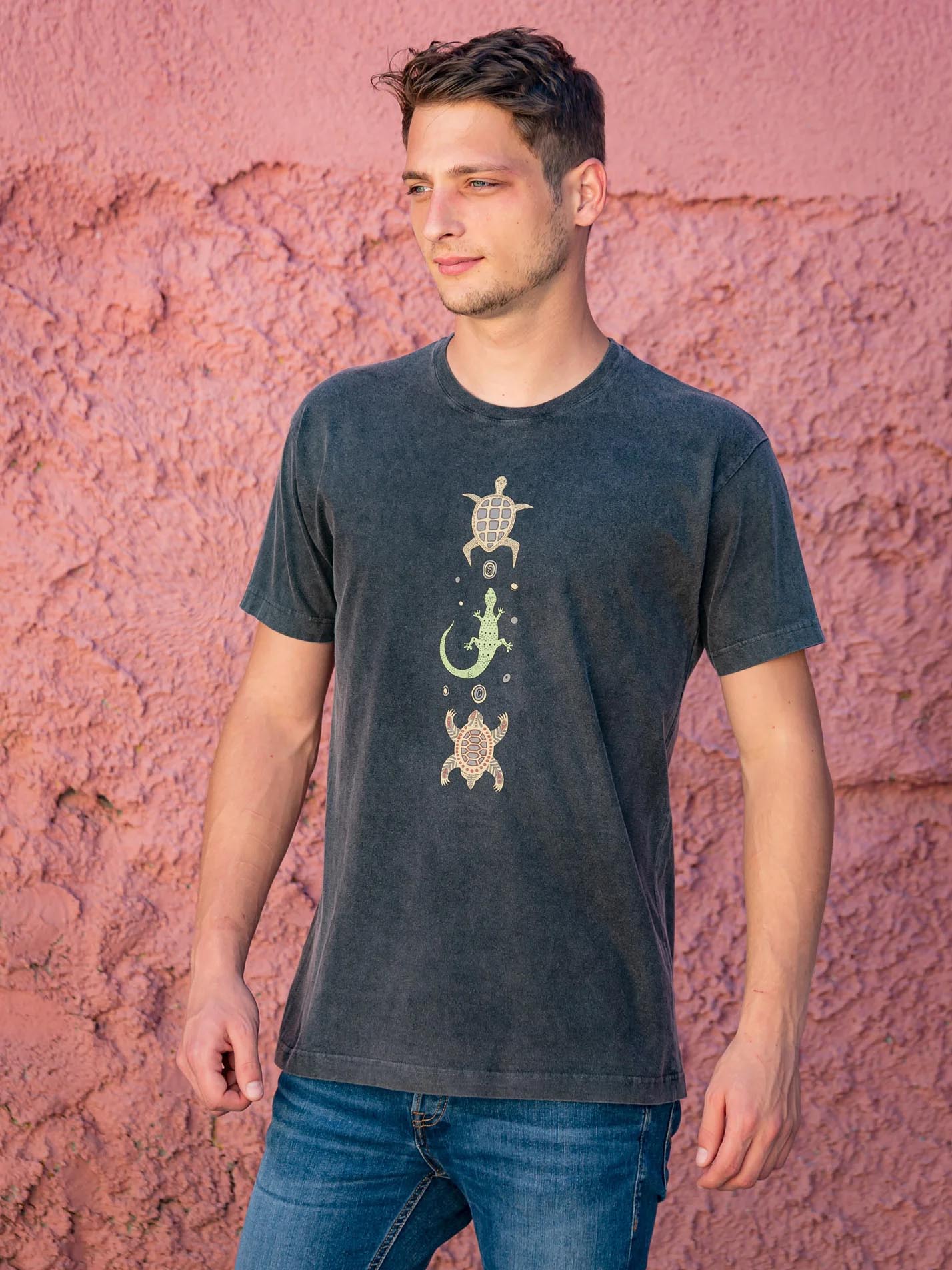 Ethnic Life - Stonewashed T-Shirts