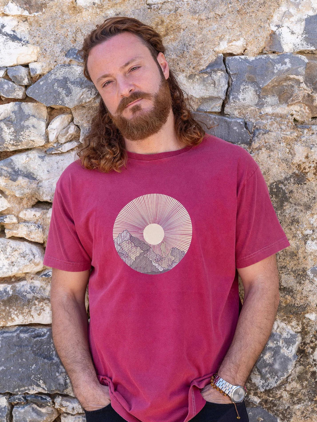 Summit Sun Panorama - Stonewashed T-Shirts
