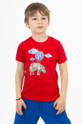 Rhinoceros Balloon - T-Shirts