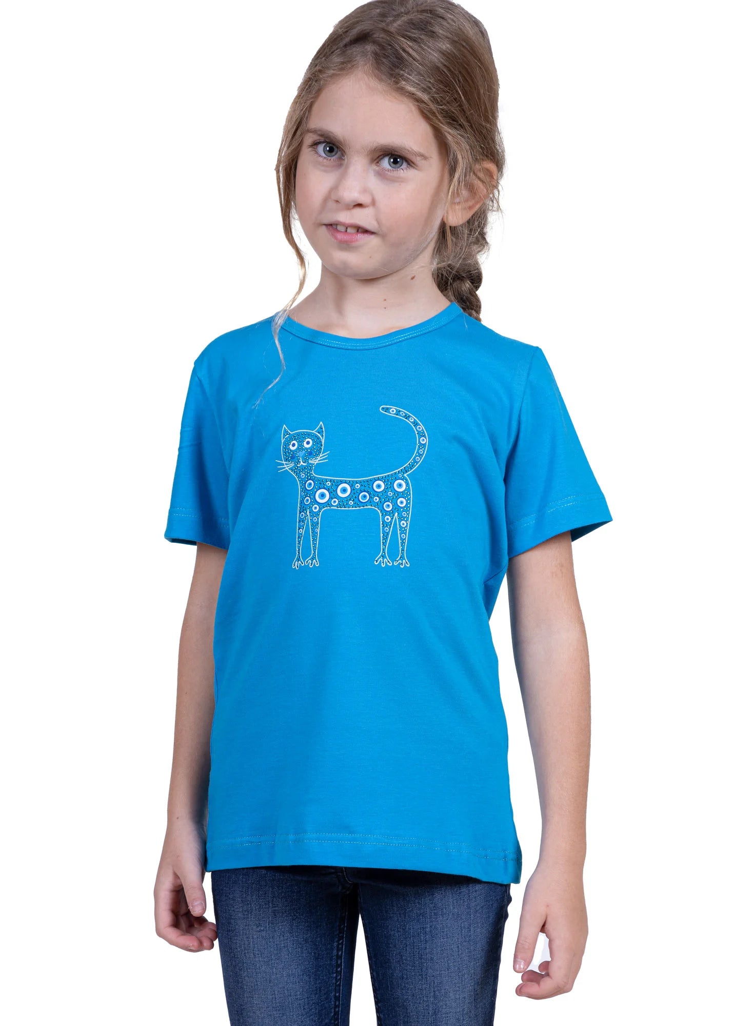 Cat Lucky Eye - T-Shirts
