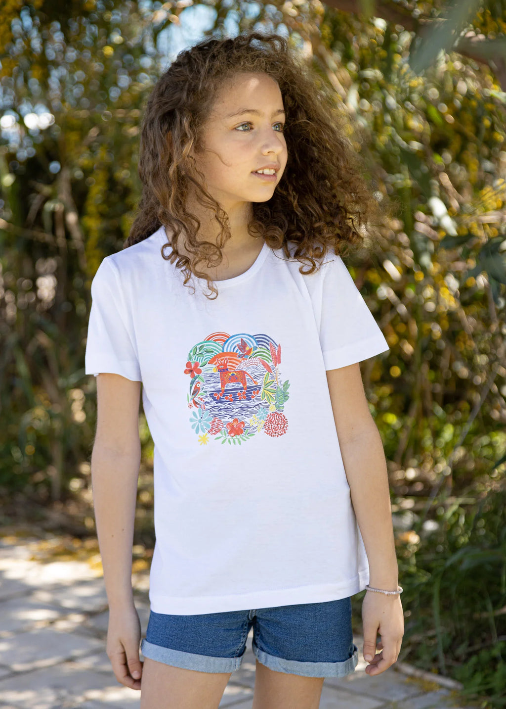 Floral Animals - T-Shirts