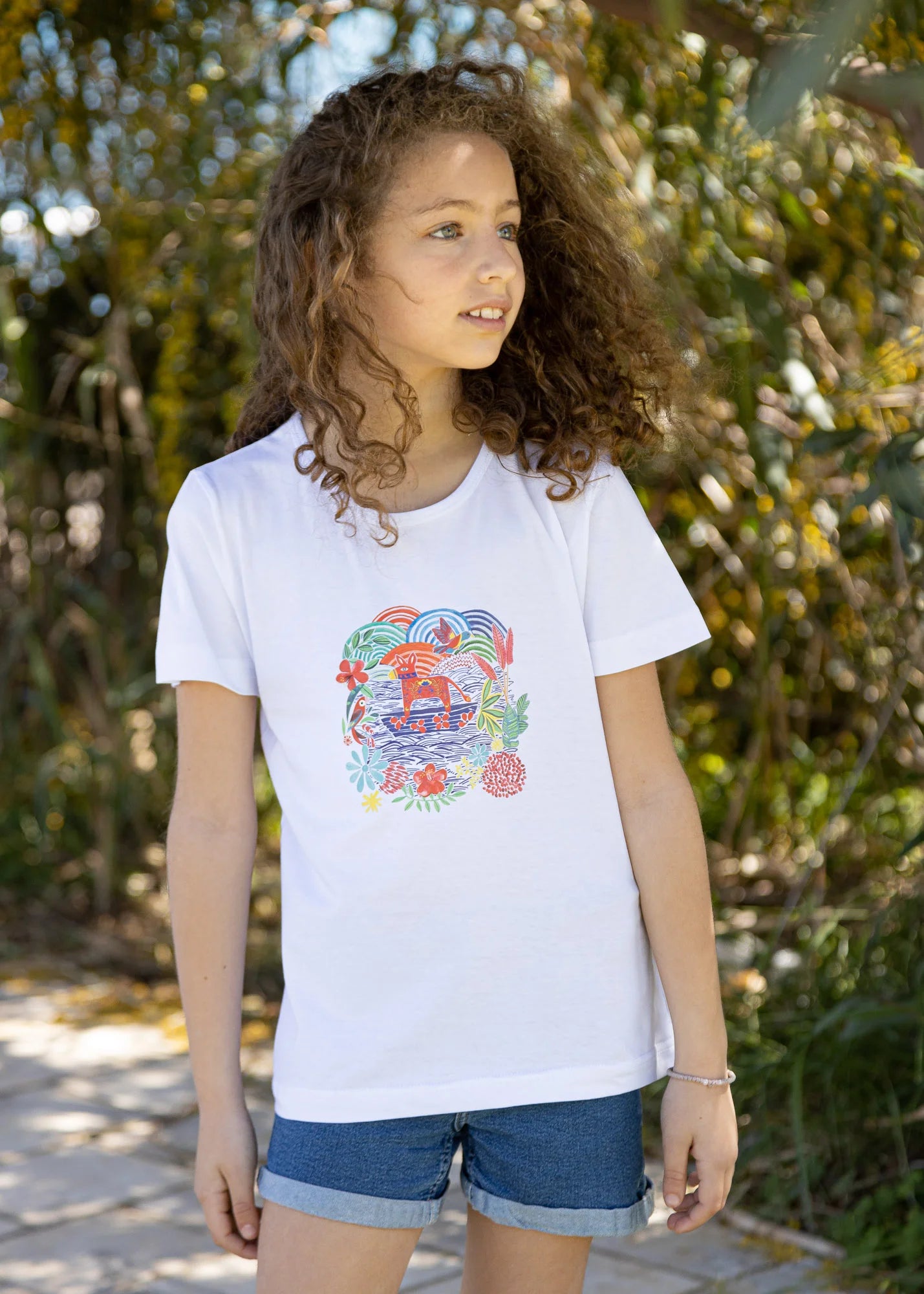 Floral Animals - T-Shirts