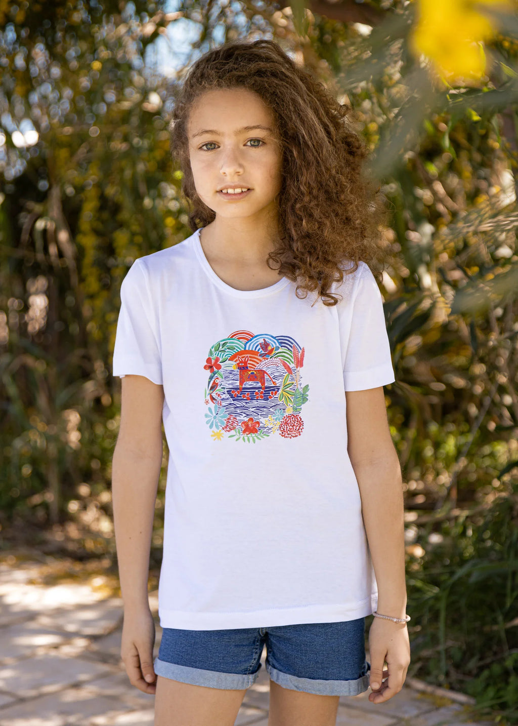 Floral Animals - T-Shirts