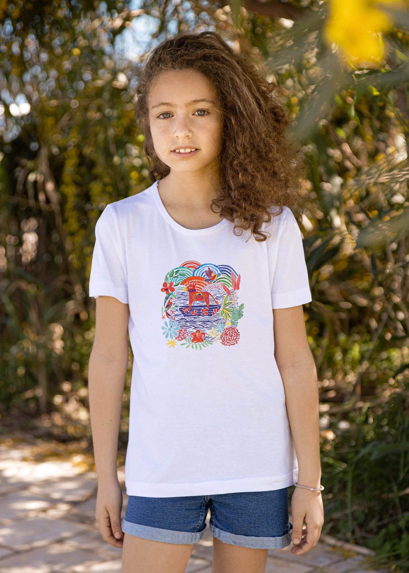 Floral Animals - T-Shirts