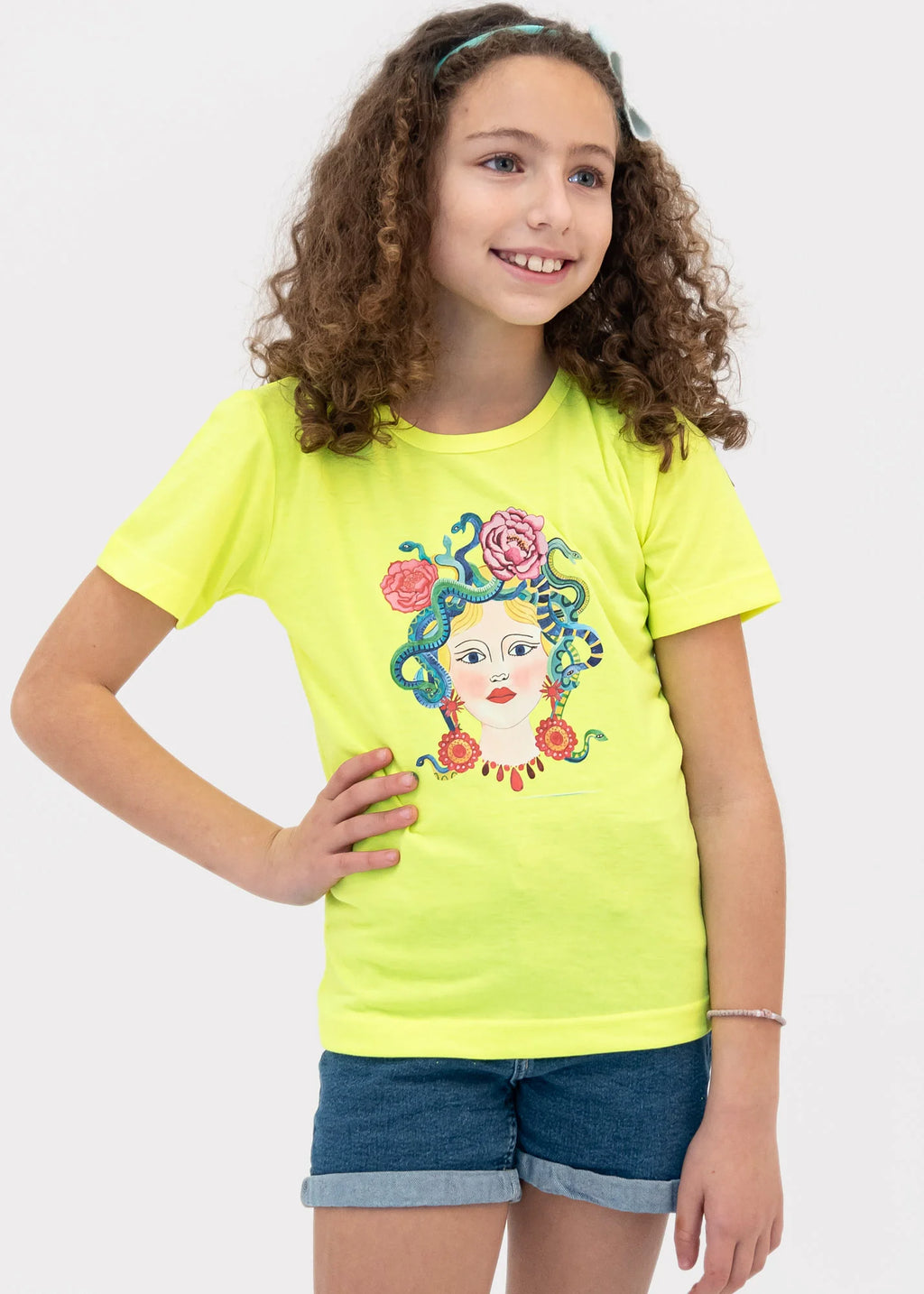 Colourful Medusa - T-Shirts