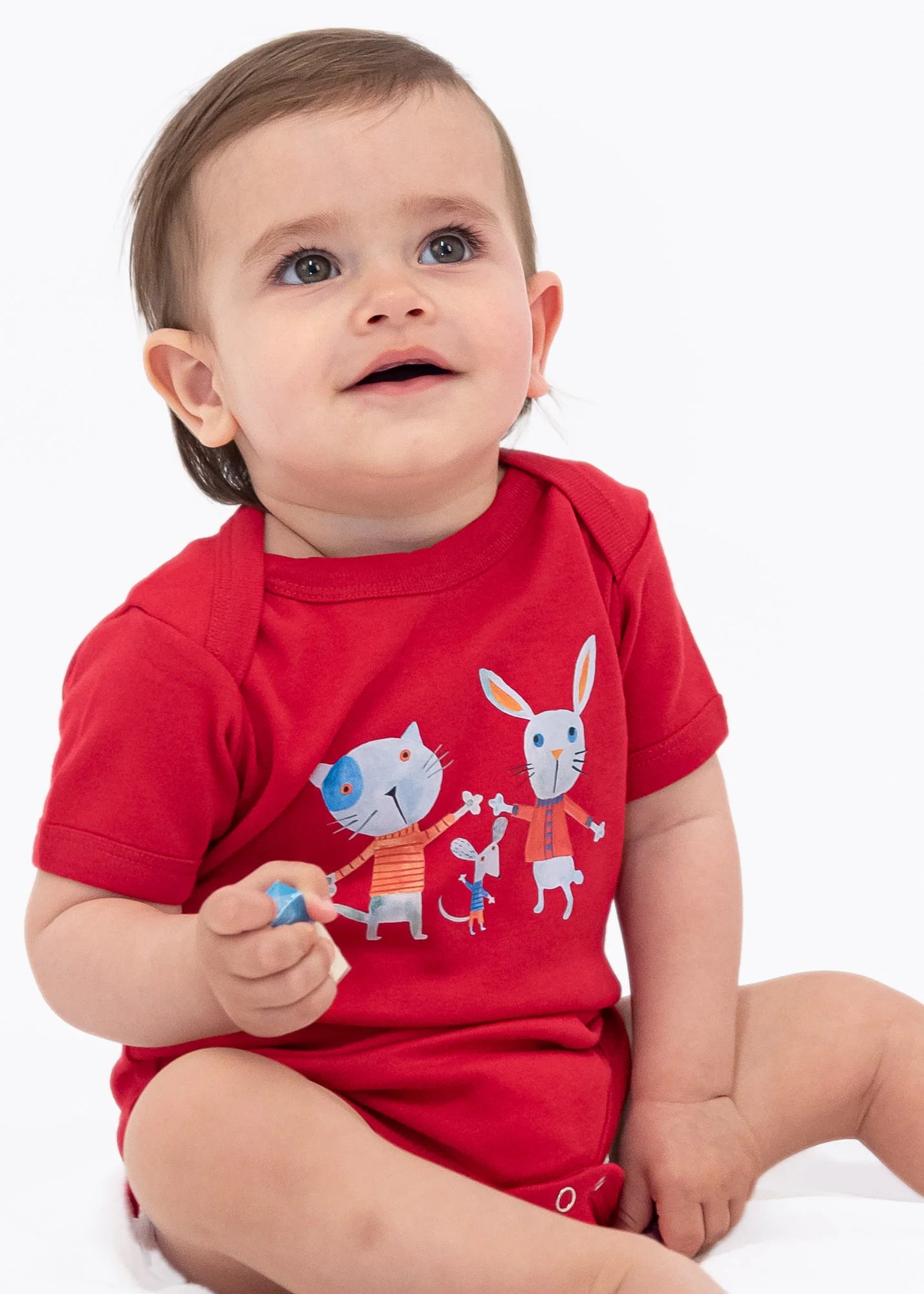 With sleeve - Happy Animals - Bodysuits