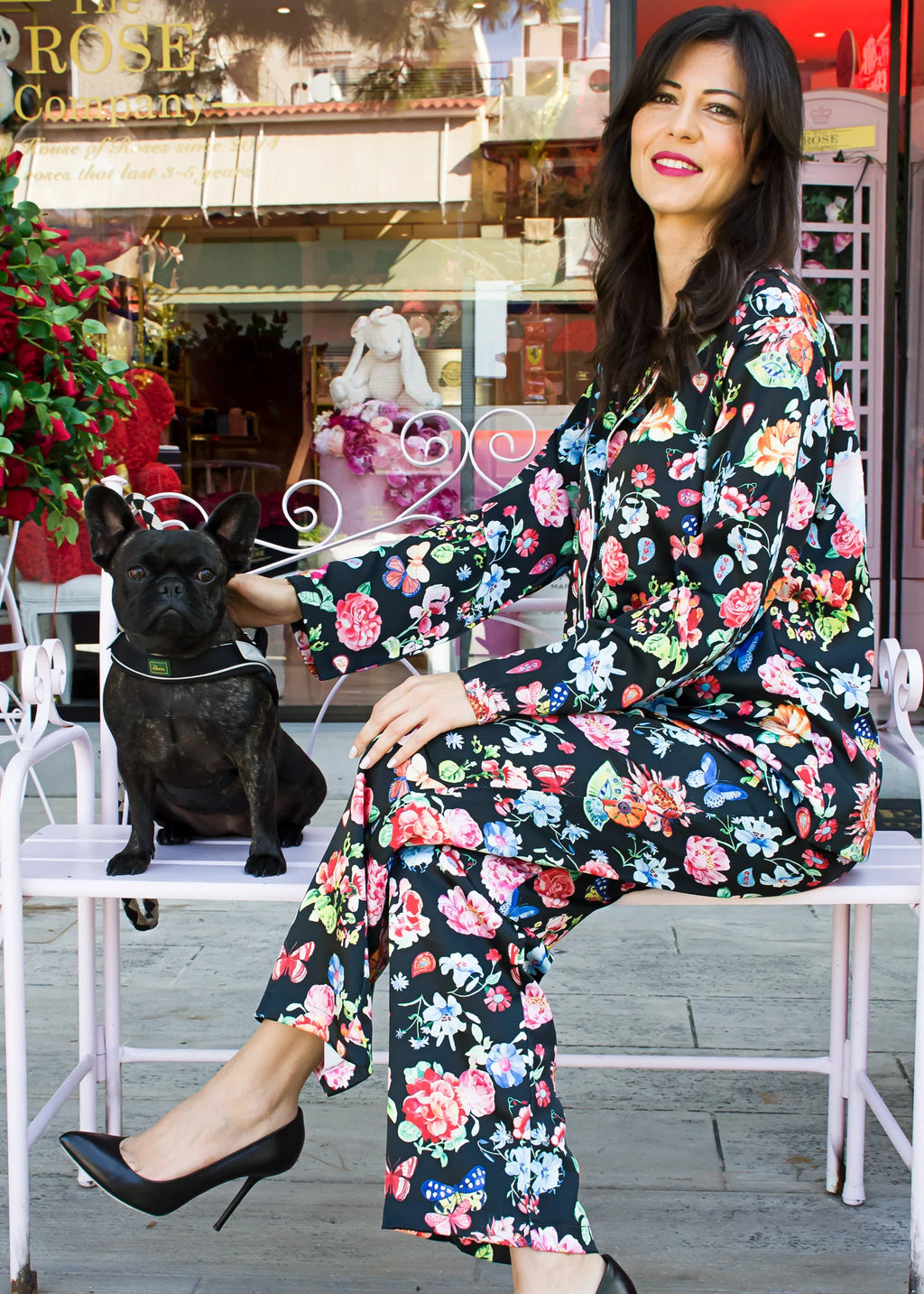 Handpainted Florals - Loungwear