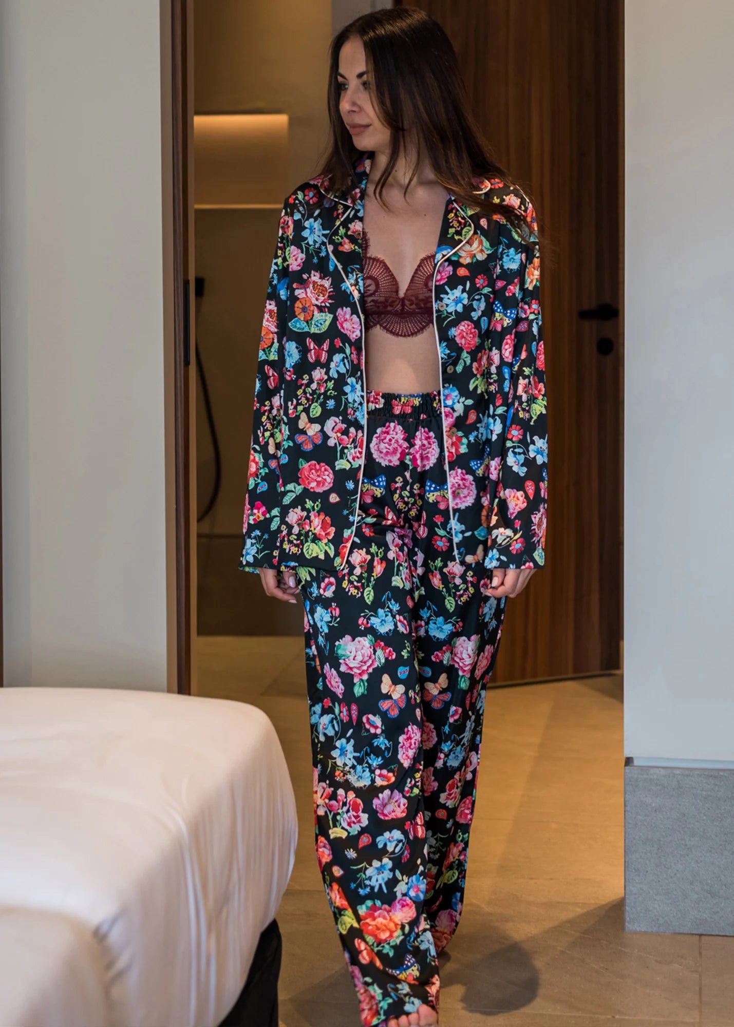 Handpainted Florals - Loungwear