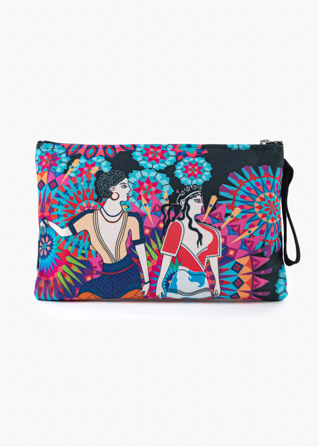 Geometric Flower - Clutches Canvas