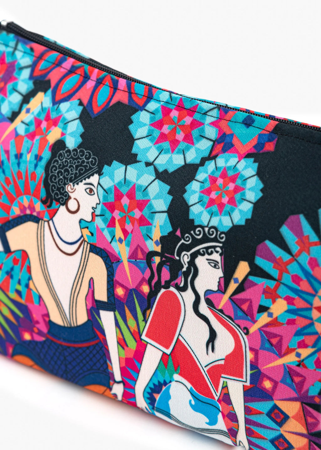 Geometric Flower - Clutches Canvas