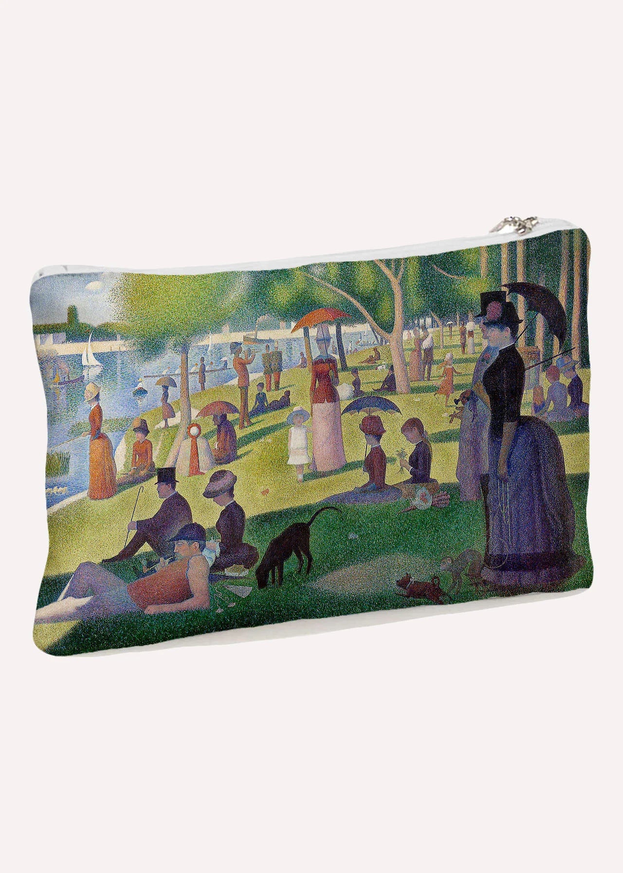 Georges Seurat - A Sunday Afternoon on the Island of La Grande Jatte - Clutches Canvas