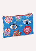 Blue Lucky Eye  - Clutches Canvas