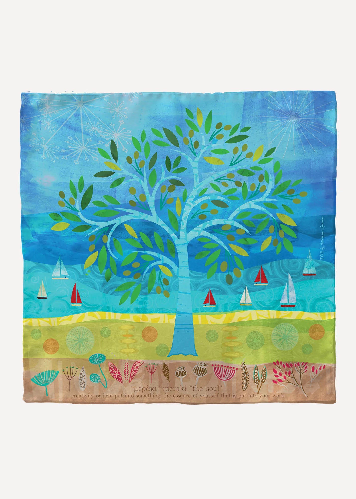 Olive Tree - Scarves