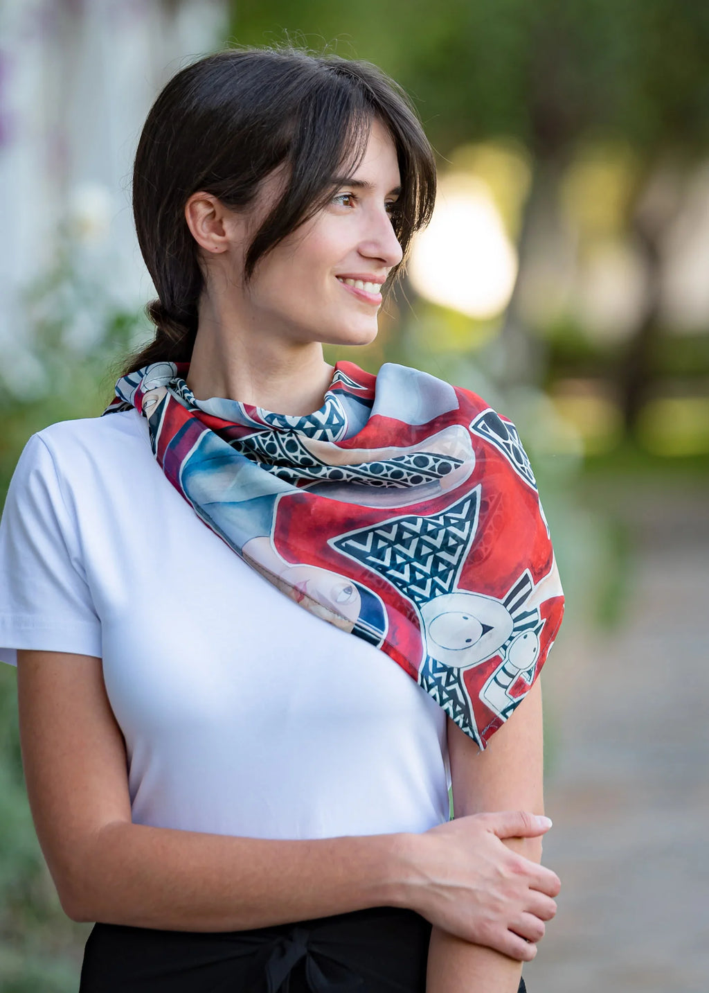 Maria Kokkini - People and Birds - Scarves