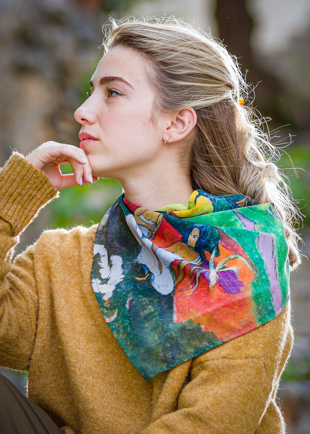 Paul Gauguin - Mata Mua - Scarves